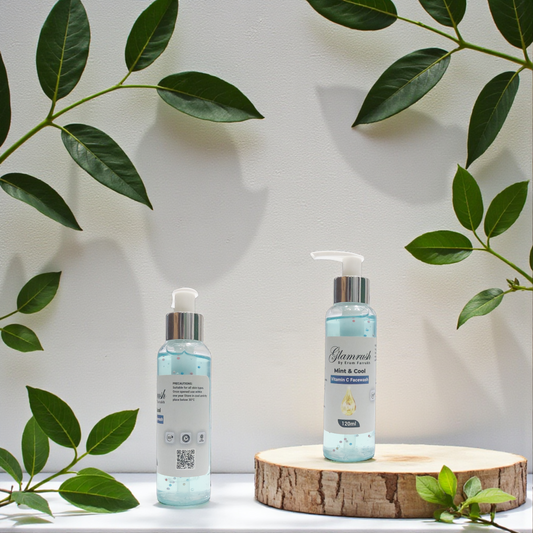Mint & Cool Vitamin C Face-wash.