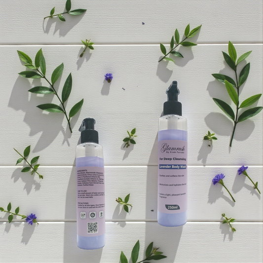 For Deep Cleansing Lavender Body Wash